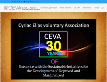 Tablet Screenshot of cevaindia.org